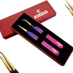 Eyelash tweezer 2 pieces set