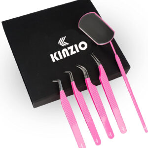 Eyelash tweezers 5 pieces set