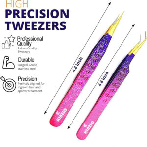 Eyelash tweezer set