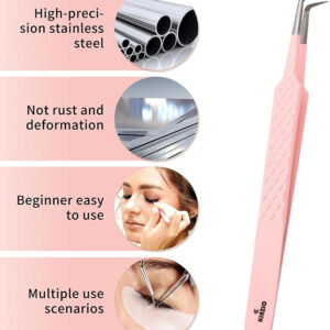 45 Degree eyelash Tweezer