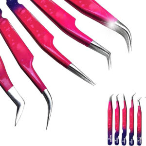 Eyelash tweezers sets