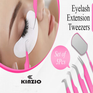 Eyelash tweezer with mirrors